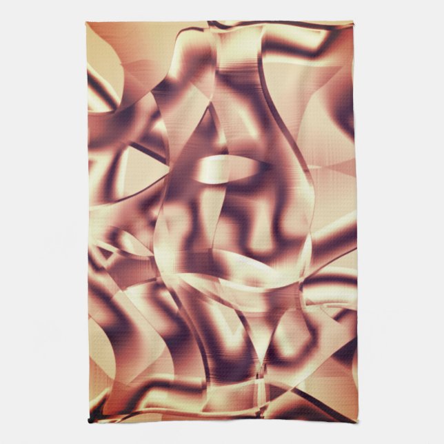 Linge De Cuisine Couleurs rouges ou bordeaux, beige (Vertical)