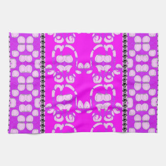 Linge De Cuisine Coupes de roses et de vagues