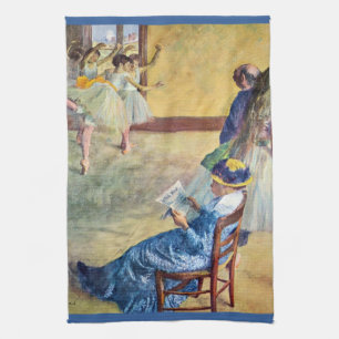 Linge De Cuisine Cours de danse, salle de danse par Edgar Degas