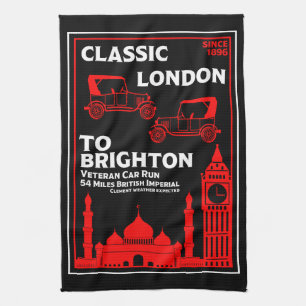 Linge De Cuisine Course De Voiture Vétérinaire De Londres À Brighto