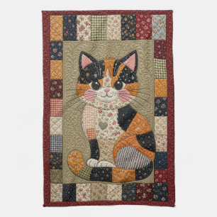 Linge De Cuisine Couverture de chat calico