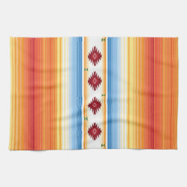Linge De Cuisine Couverture traditionnelle de Serape de Mexicain