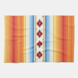 Linge De Cuisine Couverture traditionnelle de Serape de Mexicain