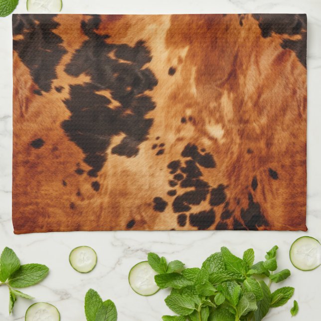 Linge De Cuisine Cowboy Brown occidental Cowboy (Plié)