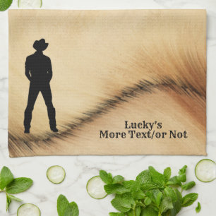 Linge De Cuisine Cowboy personnalisé