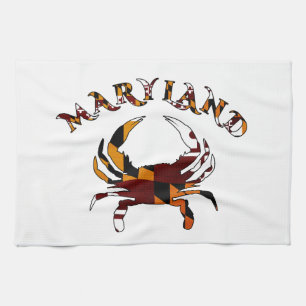 Linge De Cuisine Crabe de drapeau du Maryland