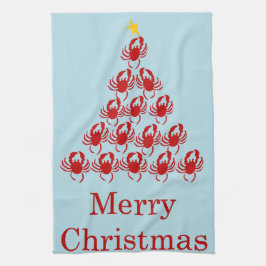 Linge De Cuisine Crabe de Joyeux Noël