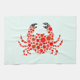 Linge De Cuisine Crabe en points