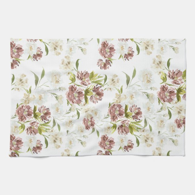 Linge De Cuisine Cranberry keepsakes Kitchen Towels (Horizontal)