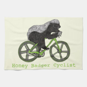 Linge De Cuisine Crazy Honey Badger vélo équitation