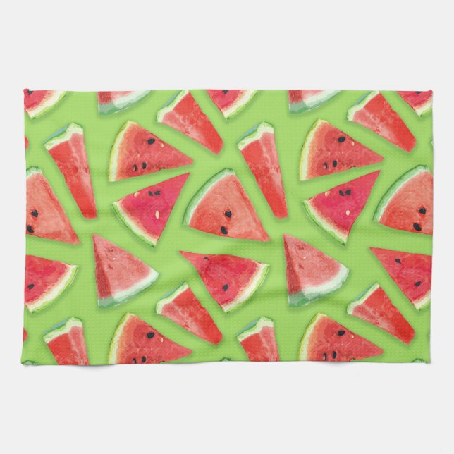 Linge De Cuisine Création de Motif de pastèque 3 (Horizontal)