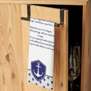 Linge De Cuisine Créer votre propre Ancre nautique Recette de conse