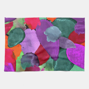 Linge De Cuisine Crête de couleur