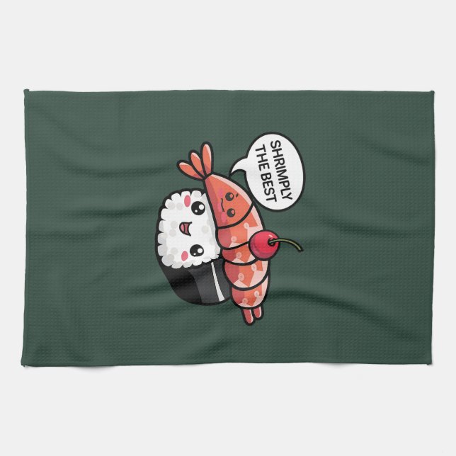 Linge De Cuisine creuser le meilleur kawaii sushi (Horizontal)