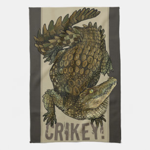 Linge De Cuisine Crique de crocodile !
