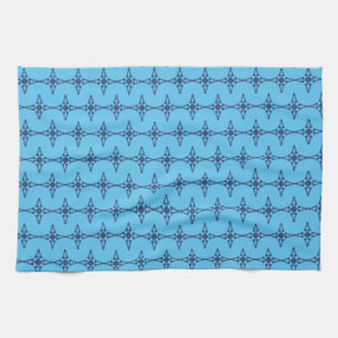 Linge De Cuisine Croix Chrétienne Dans L'art Bleu Céleste