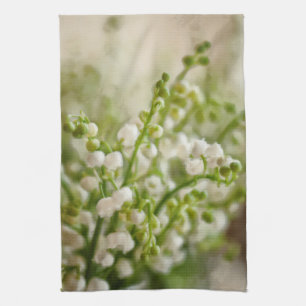 Linge De Cuisine Croquis de bouquet de fleur du muguet