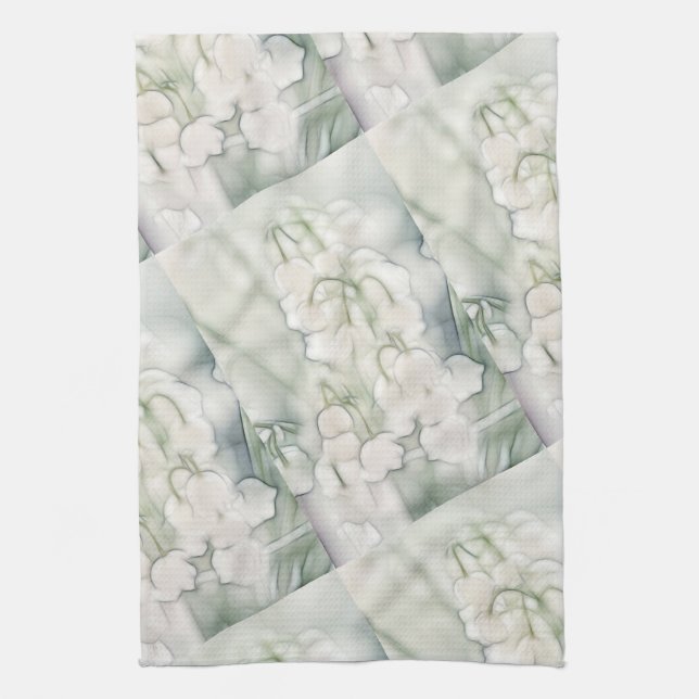 Linge De Cuisine Croquis du muguet (Vertical)