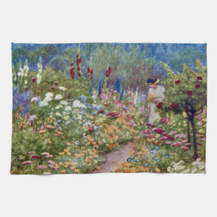 Linge De Cuisine Cru un jardin anglais de pays