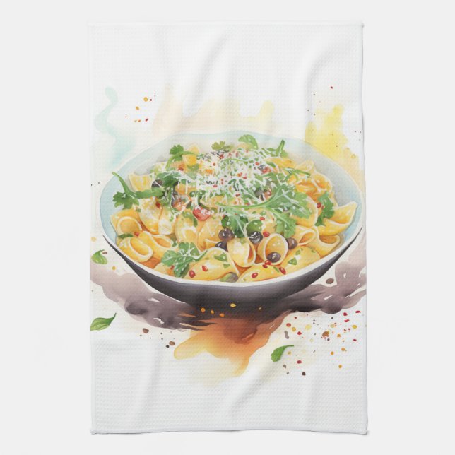 Linge De Cuisine Cucina Italiana : Artiste Italien (Vertical)
