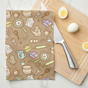 Linge De Cuisine Cuisine Brown