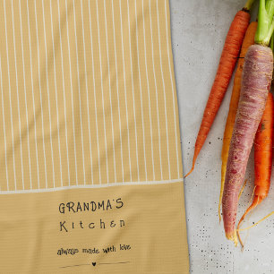 Linge De Cuisine Cuisine de grand-mère Vintage bande personnalisabl