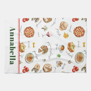 Linge De Cuisine Cuisine italienne amusante pour les amateurs de cu