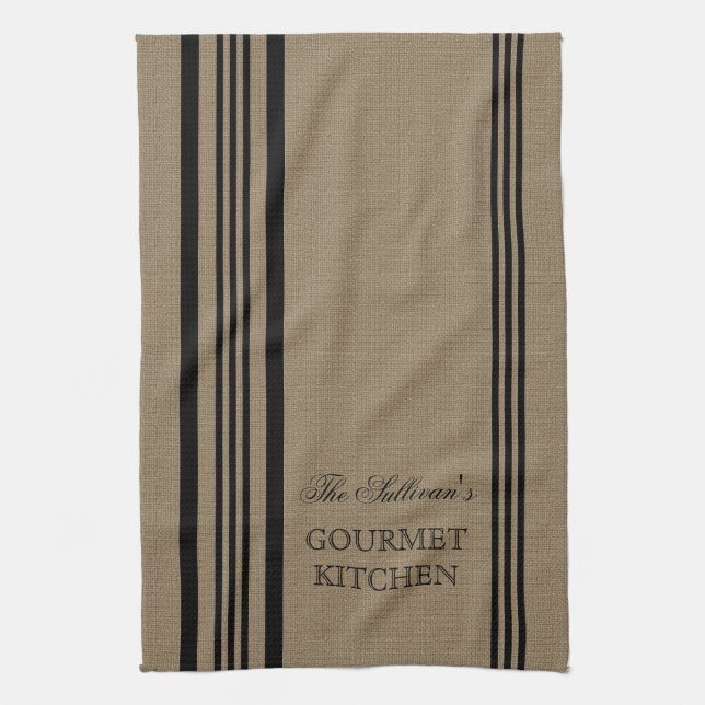 Linge De Cuisine Cuisine personnalisée de style français (Vertical)