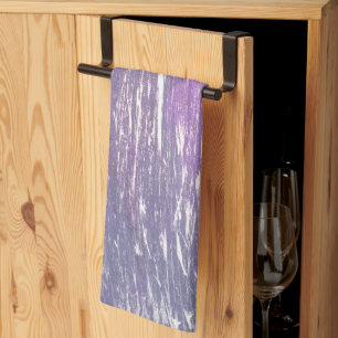 Linge De Cuisine Cuisine Plum   Pinceau d'argent violet