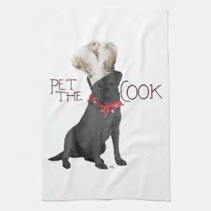 Linge De Cuisine Cuisinier Labrador Retriever Noir