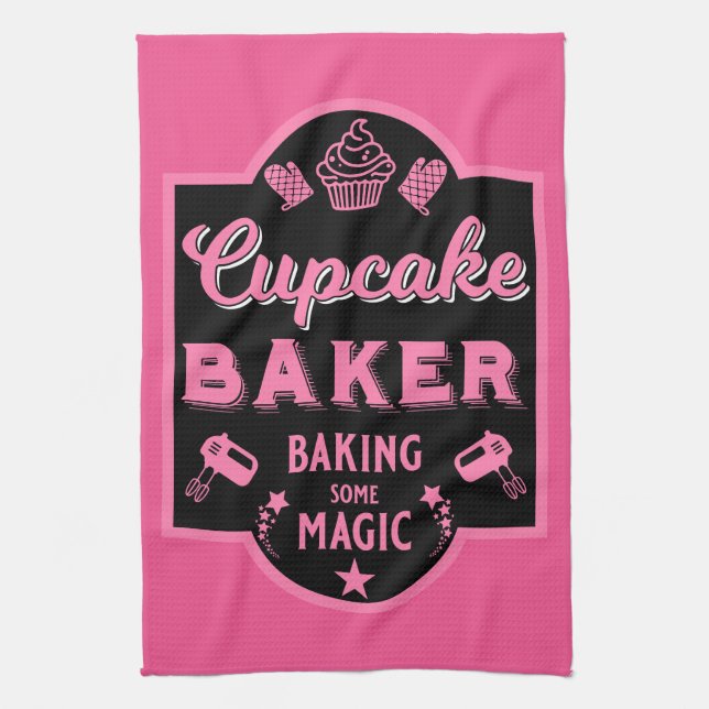 Linge De Cuisine Cupcake Master Baker (Vertical)