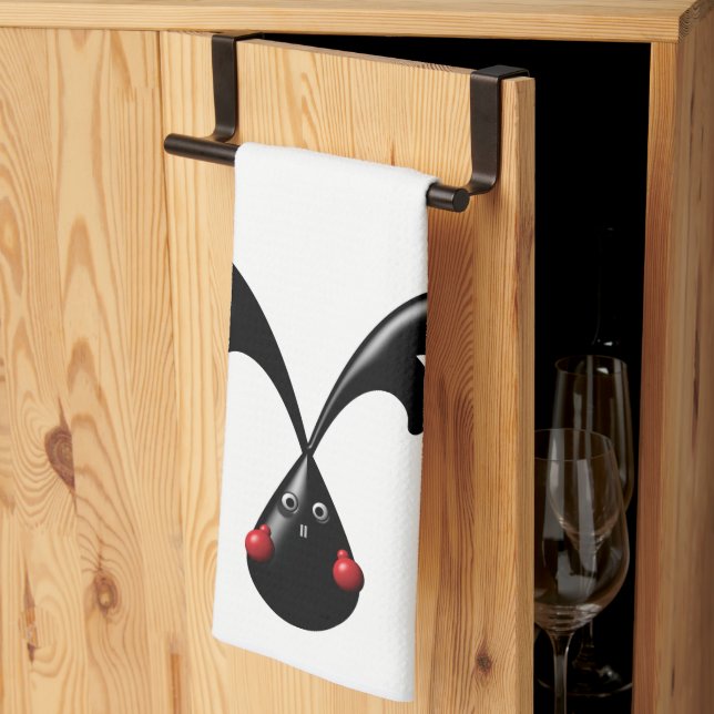 Linge De Cuisine Cute Bunny Boxer Lapin (Pliage en tiers)