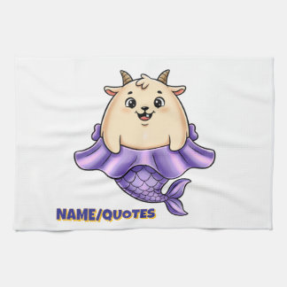 Linge De Cuisine Cute Capricorn Cartoon – Whimsical Zodiac