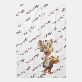 Linge De Cuisine Cute Chef Animal Tiger Faire La Magie