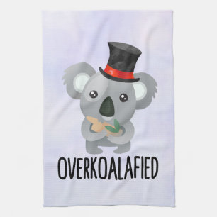 Linge De Cuisine Cute de Pun Koala surkoalaaaated en chapeau supéri