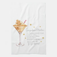 Cute Gingerbread Martini Cocktail Recette