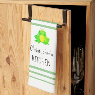 Linge De Cuisine Cute grenouille Monarch