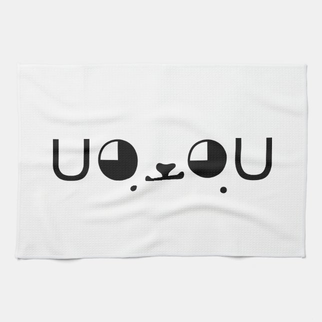 Linge De Cuisine Cute Kawaii Chien Chien Chien Chien Chien Japonais (Horizontal)