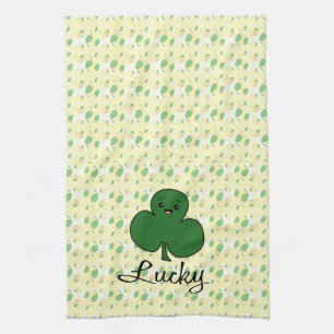 Linge De Cuisine Cute Kawaii Shamrock