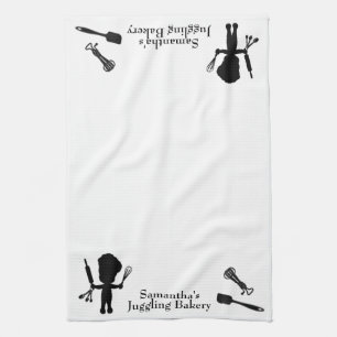 Linge De Cuisine Cute Personnalisé Le Jongleur Baker