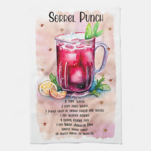 Linge De Cuisine Cute Sorrel Punch Christmas Drink Recette