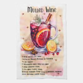 Linge De Cuisine Cute Vin Mulled Noël Boire Recette