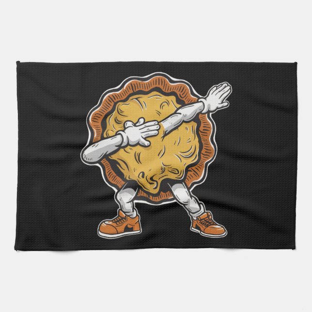Linge De Cuisine Dabing Citrouille Pie Thanksgiving Day (Horizontal)