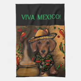 Linge De Cuisine Dachshund
