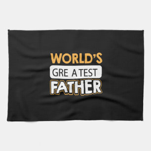 Linge De Cuisine Daddy Gift Le plus grand père du monde