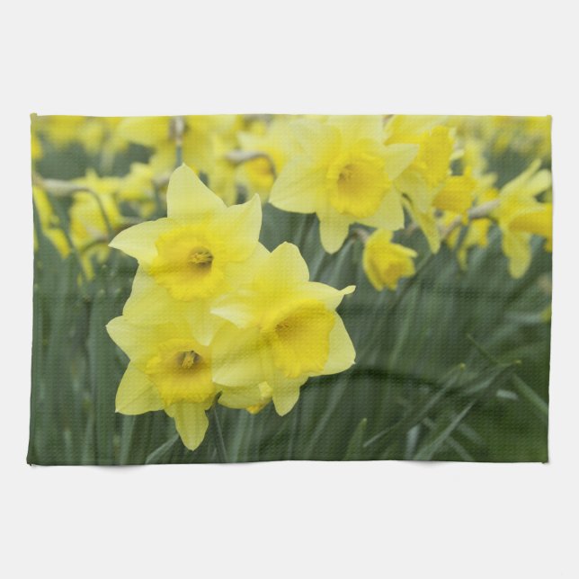 Linge De Cuisine Daffodils RF) (Horizontal)