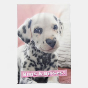 Linge De Cuisine Dalmatien Nez de Coeur