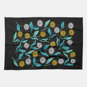 Linge De Cuisine Dandelion de printemps Fleurs et design Feuille