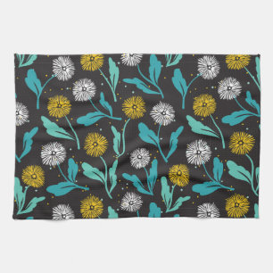 Linge De Cuisine Dandelion de printemps Fleurs et design Feuille