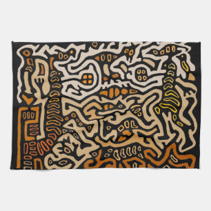 Linge De Cuisine Danse Mola Spirit Souls